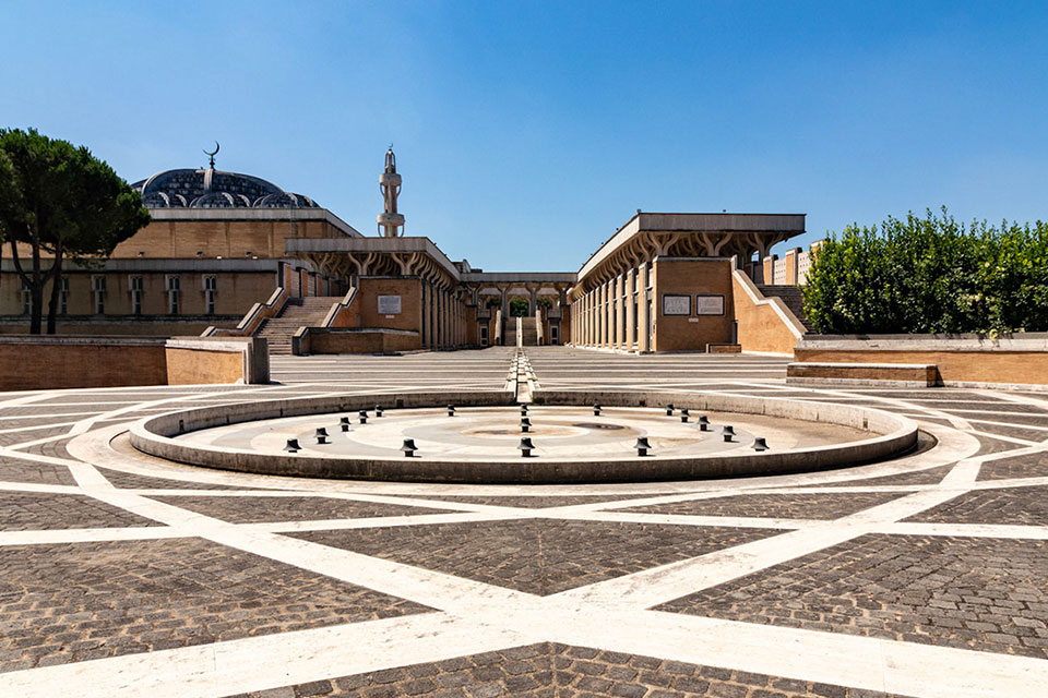 Costruzione del centro culturale islamico e della moschea di roma.