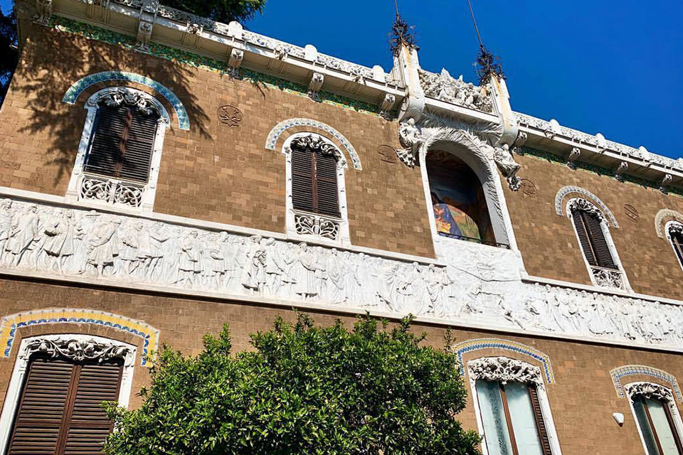 Opere di restauro e consolidamento statico di Villa Ximenes.